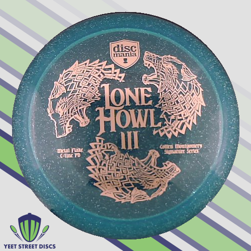 Colten Montgomery Lone Howl III Metal Flake C-Line PD - Discmania 173.84g