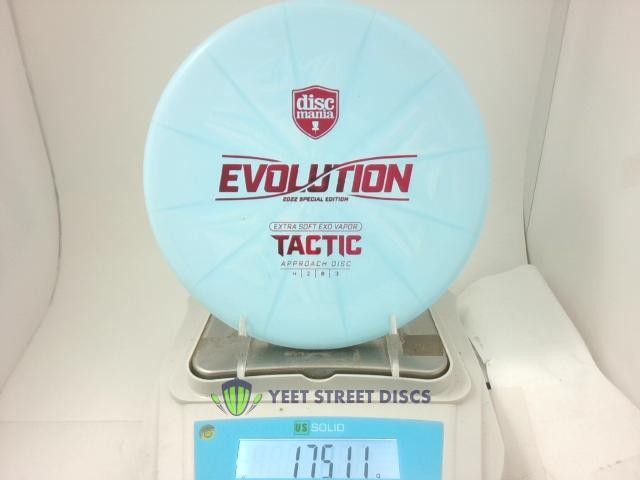 Extra Soft Exo Vapor Tactic - Discmania 175.11g