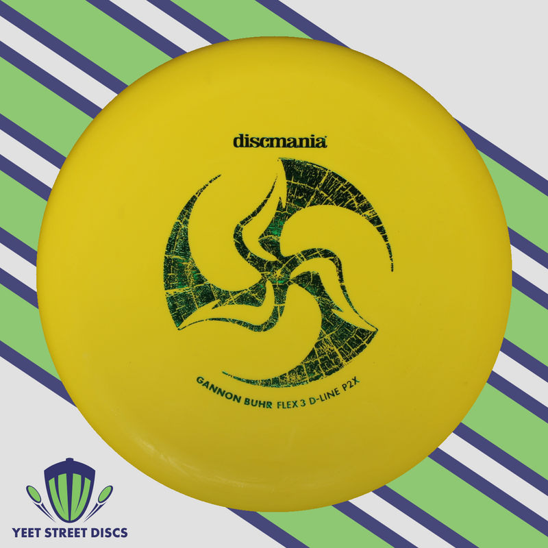 Load image into Gallery viewer, Gannon Buhr Huk Lab Collaboration D-Line Flex 3 P2x - Discmania 175.55g
