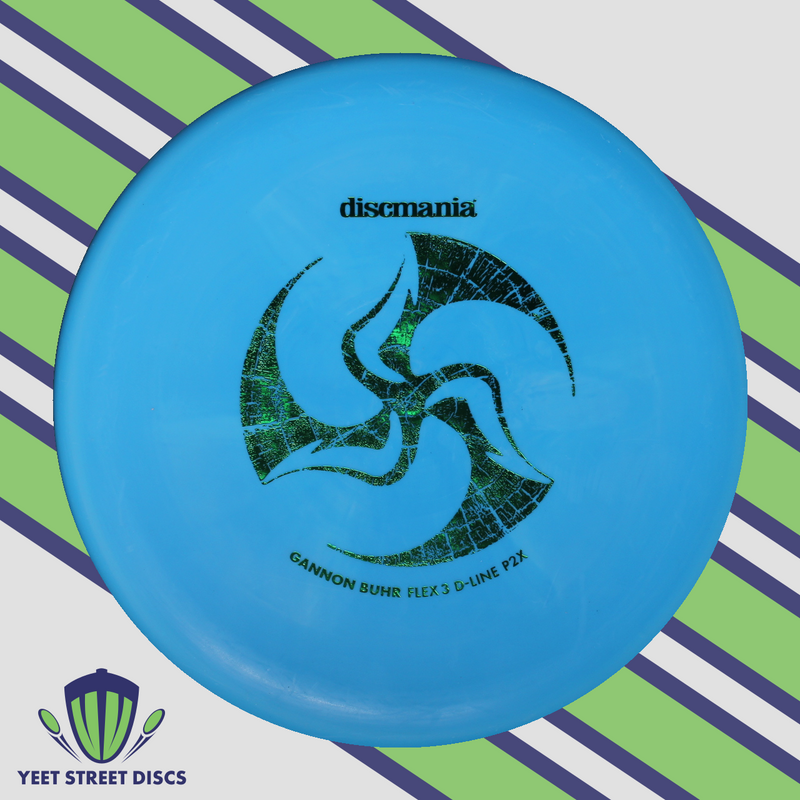 Load image into Gallery viewer, Gannon Buhr Huk Lab Collaboration D-Line Flex 3 P2x - Discmania 175.59g
