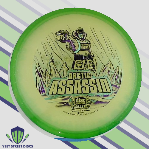 Arctic Assassin Metal Flake Horizon C-Line P2x - Discmania 175.71g