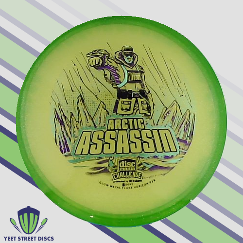 Arctic Assassin Metal Flake Horizon C-Line P2x - Discmania 176.73g