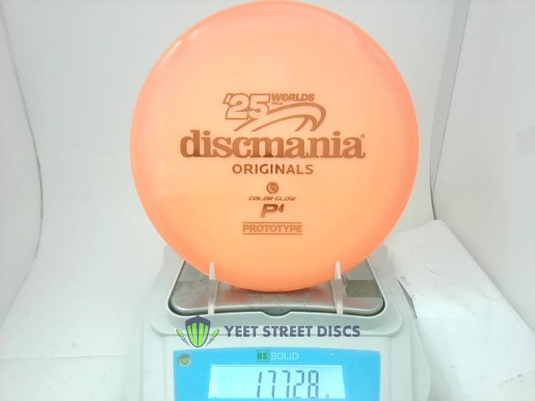 Prototype 2025 Worlds C-Line Color Glow P4 - Discmania 177.28g