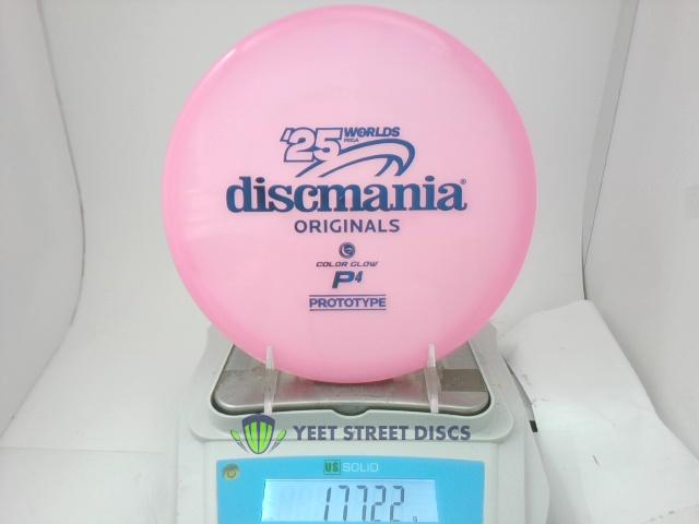 Prototype 2025 Worlds  C-Line Color Glow P4 - Discmania 177.22g