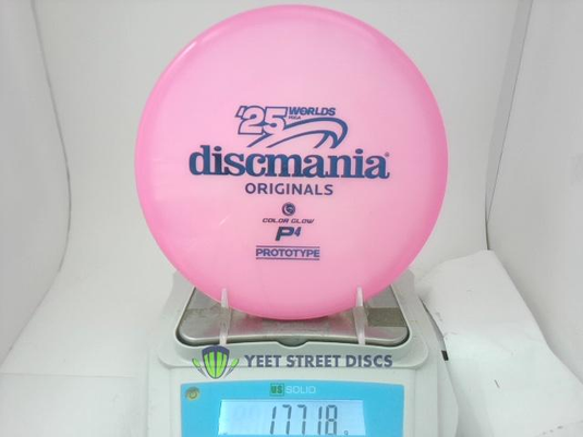 Prototype 2025 Worlds  C-Line Color Glow P4 - Discmania 177.18g