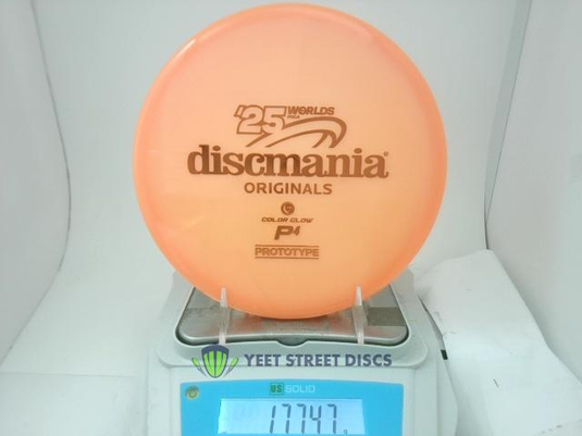 Prototype 2025 Worlds  C-Line Color Glow P4 - Discmania 177.47g