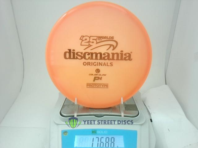 Prototype 2025 Worlds  C-Line Color Glow P4 - Discmania 176.88g