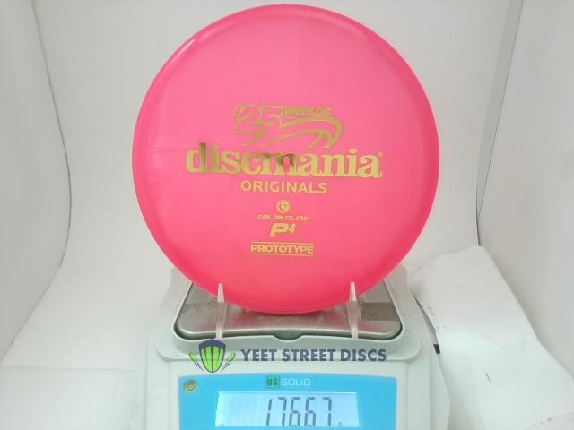 Prototype 2025 Worlds  C-Line Color Glow P4 - Discmania 176.67g