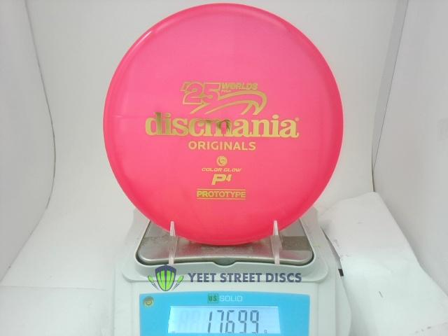 Prototype 2025 Worlds  C-Line Color Glow P4 - Discmania 176.99g