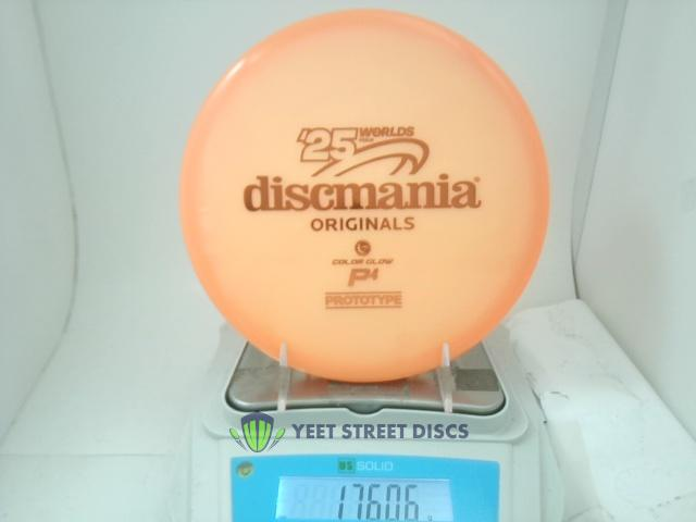 Load image into Gallery viewer, Proto 2025 Worlds C-Line Color Glow P4 - Discmania 176.06g
