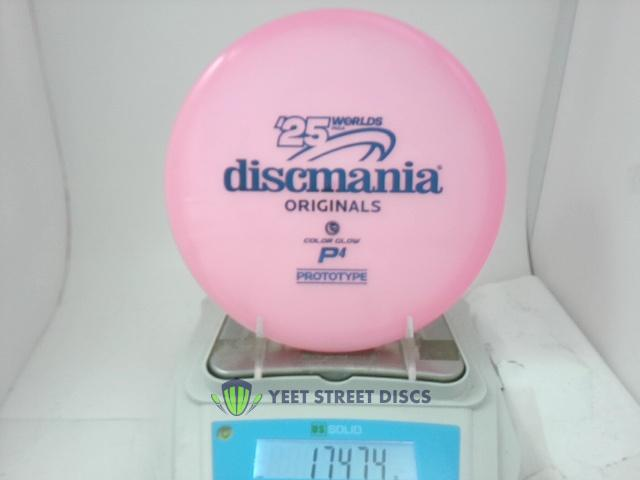 Load image into Gallery viewer, Proto 2025 Worlds C-Line Color Glow P4 - Discmania 174.74g
