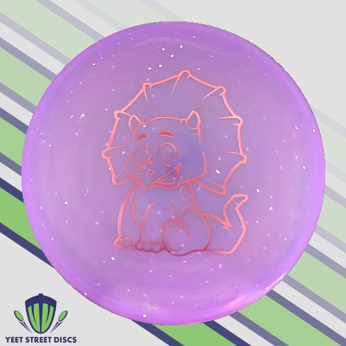 Egg Shell Triceratops - Dino Discs 122.61g