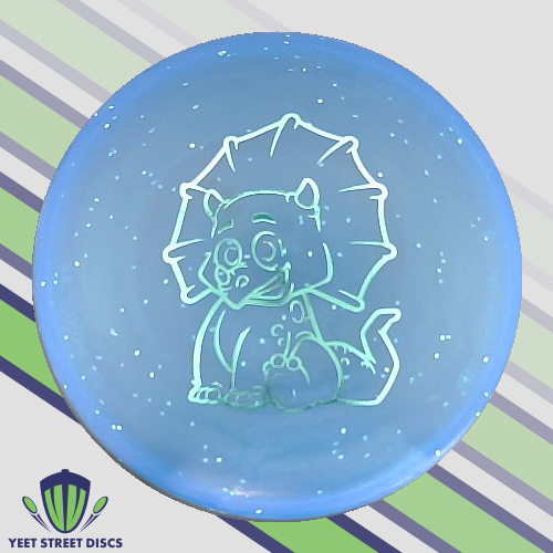 Egg Shell Triceratops - Dino Discs 123.28g