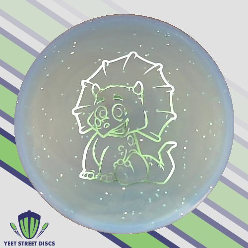 Egg Shell Triceratops - Dino Discs 123.15g