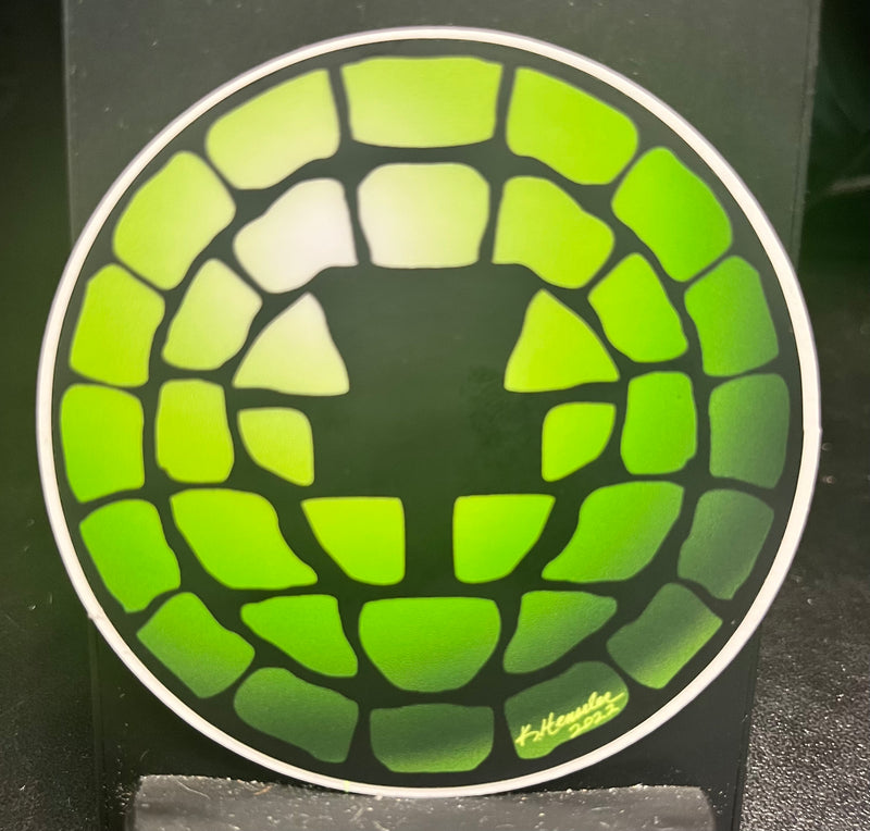 Load image into Gallery viewer, Disc Golf Stickers by Kris Henseler
