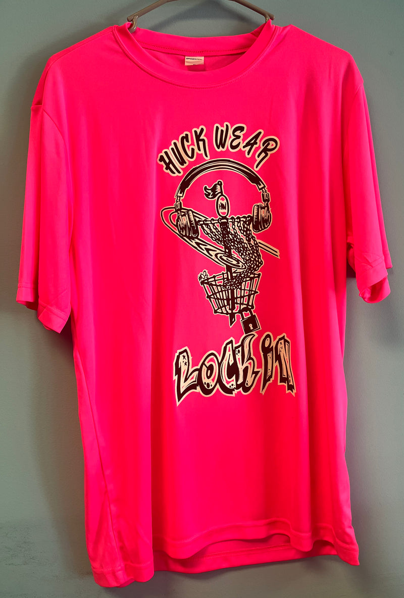 Load image into Gallery viewer, Huckwear Lock In 100% polyester t-shirt
