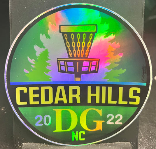 Disc Golf Stickers by Kris Henseler