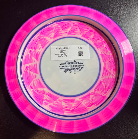 Reidiculous Concepts Rocketman Gold Ballista - Latitude 64 173.08g