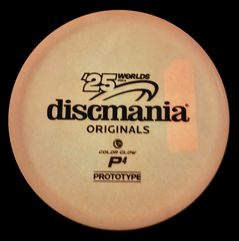 Load image into Gallery viewer, Proto 2025 Worlds C-Line Color Glow P4 - Discmania 176.06g
