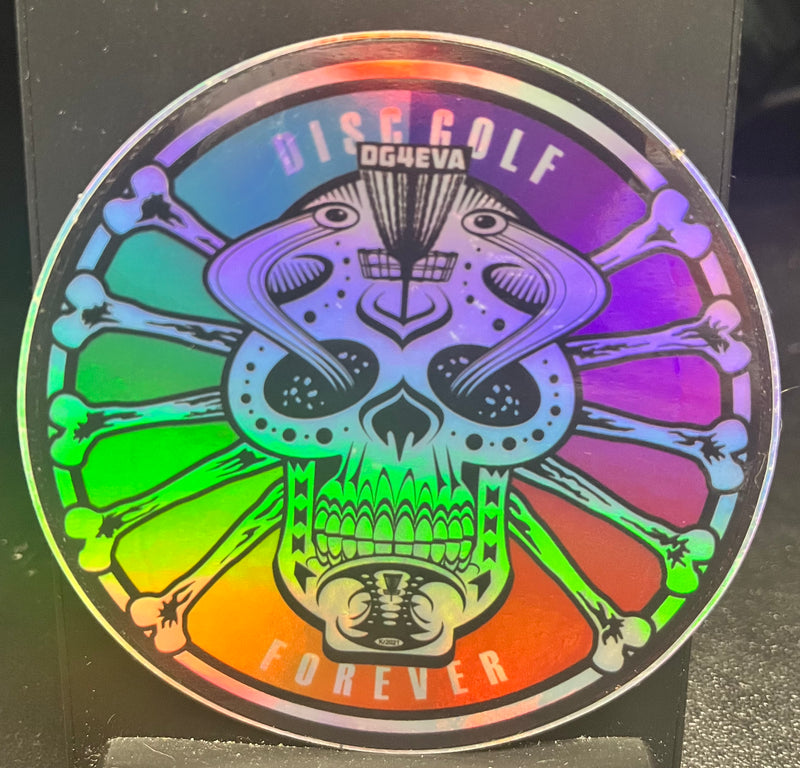 Load image into Gallery viewer, Disc Golf Stickers by Kris Henseler
