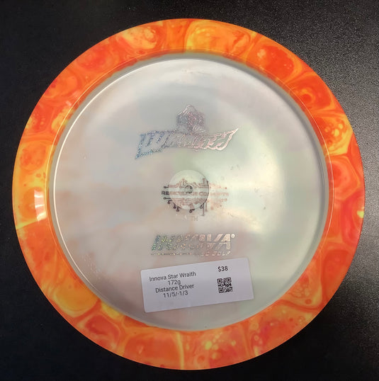 Reidiculous Concepts Tie Dye Star Wraith - Innova 172.48g