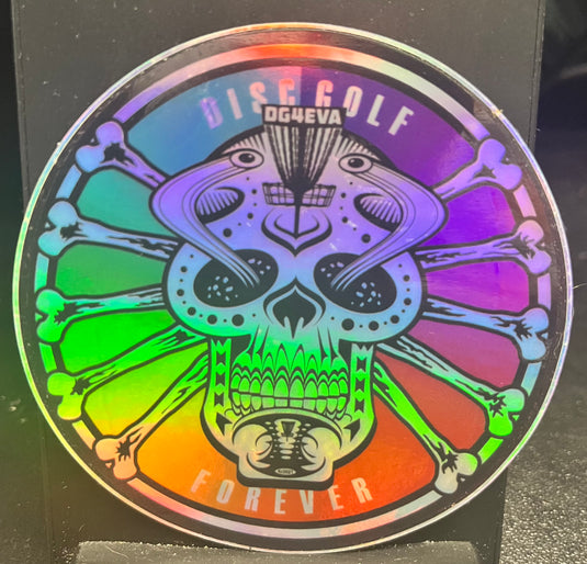Disc Golf Stickers by Kris Henseler