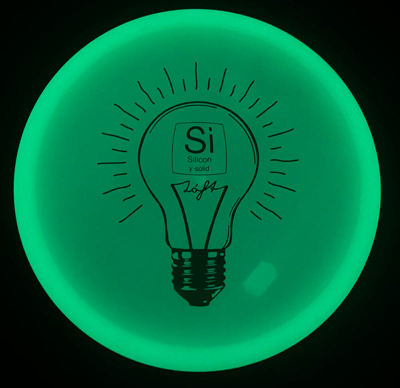 Load image into Gallery viewer, Glow γ-Solid Silicon - Løft Discs 177.78g
