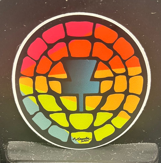 Disc Golf Stickers by Kris Henseler