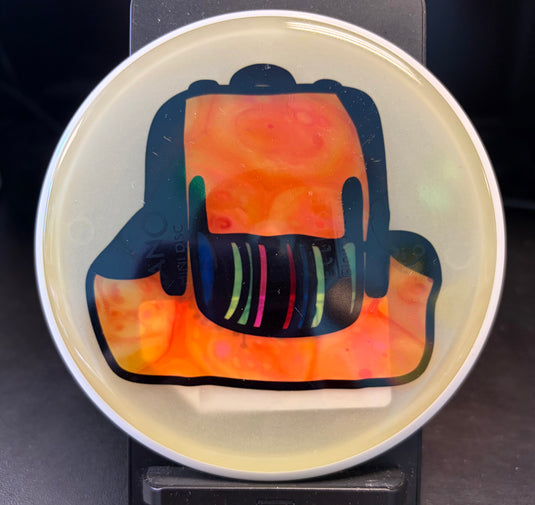 Reidiculous Concepts Orange Disc Golf Bag MVP Eclipse Nano Mini
