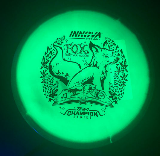 Emily Weatherman Tour Series Proto Glow Halo Champion Fox - Innova 179.12g