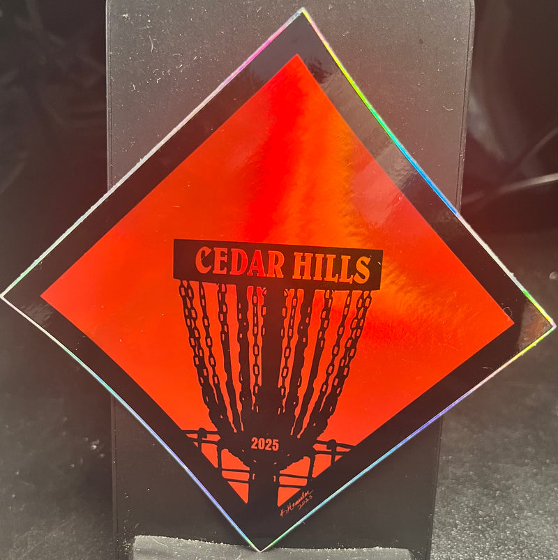 Load image into Gallery viewer, Disc Golf Stickers by Kris Henseler

