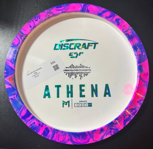 Reidiculous Concepts ESP Athena - Discraft 176.69g