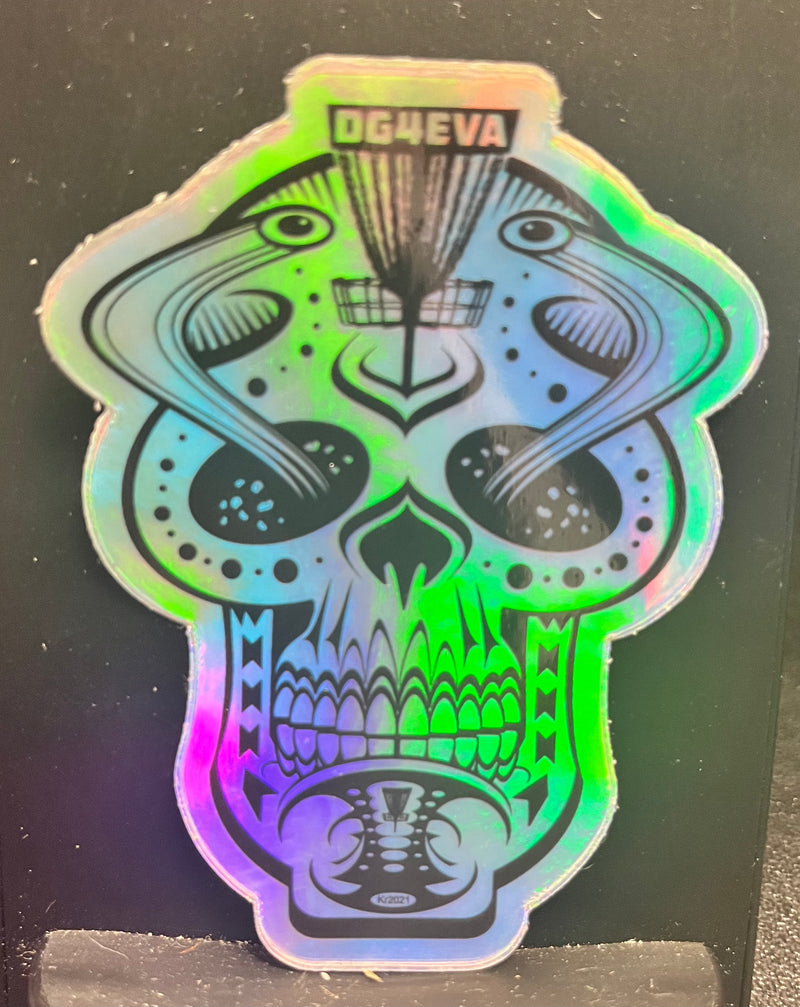 Load image into Gallery viewer, Disc Golf Stickers by Kris Henseler
