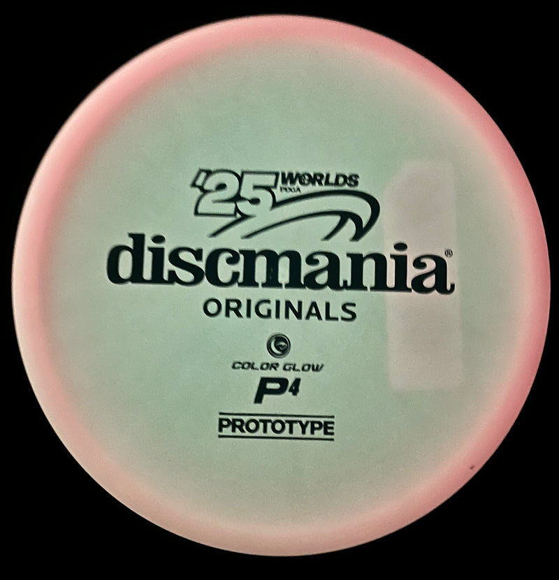 Load image into Gallery viewer, Proto 2025 Worlds C-Line Color Glow P4 - Discmania 174.74g
