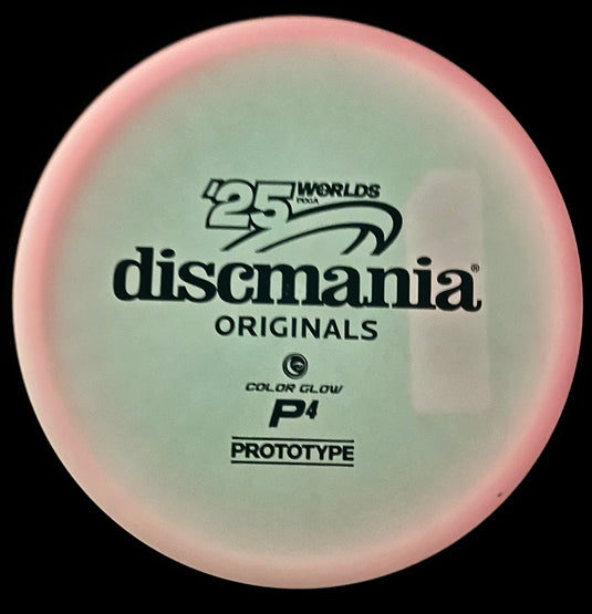 Proto 2025 Worlds C-Line Color Glow P4 - Discmania 174.74g