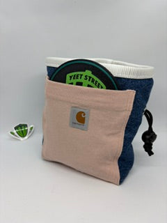 Upcycled Chalk Bags by Colby