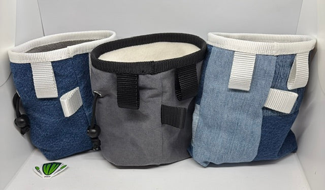 Load image into Gallery viewer, Upcycled Chalk Bags by Colby
