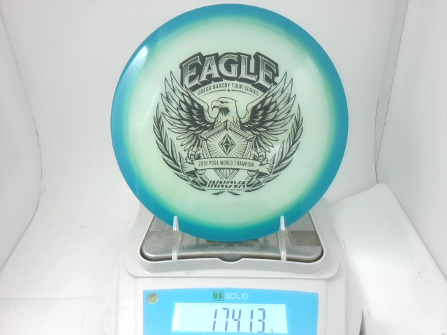 2024 Barsby Proto Glow Halo Champion Eagle - Innova 174.13g