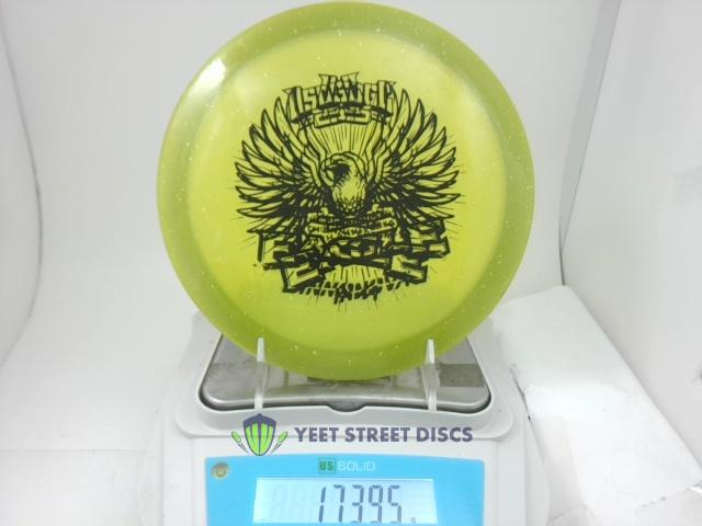 USED No Ink (9/10)2024 USDGC Double Stamped Moondust Eagle - Innova 173.95g