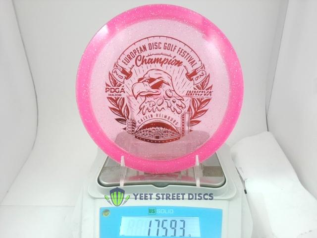 2025 Calvin Heimburg Commemorative Metal Flake Champion Eagle - Innova 175.93g