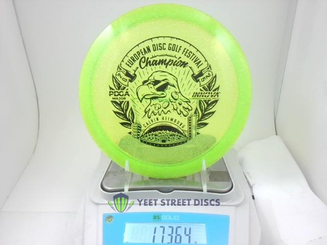 2025 Calvin Heimburg Commemorative Metal Flake Champion Eagle - Innova 173.64g