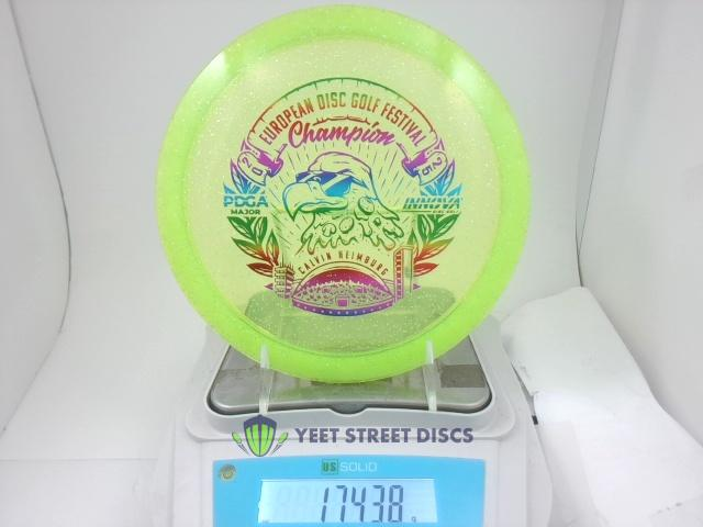 Calvin Heimburg Commemorative Metal Flake Champion Eagle - Innova 174.38g