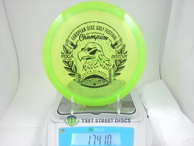 Calvin Heimburg Commemorative Metal Flake Champion Eagle - Innova 174.1g