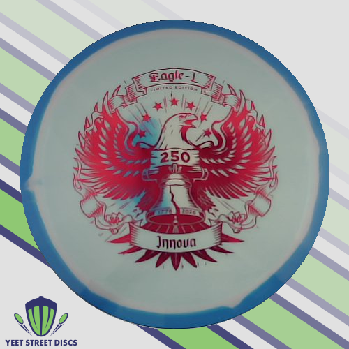 LE 250th Fourth of July Halo Star Eagle-L - Innova 176.56g