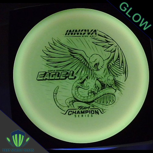USED No Ink (9/10) 2026 Sofia Donnecke Proto Glow Champion Eagle-L - Innova 175.43g