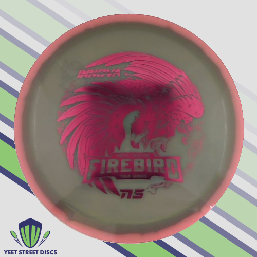 USED Ink on Flight Plate (8/10) 2023 Nate Sexton Glow Halo Champion Firebird - Innova 174.79g
