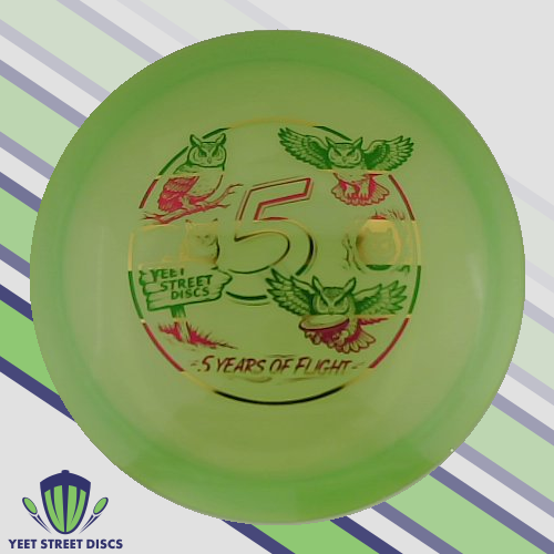 Yeet Street Discs 5th Anniversary Luster Champion Firebird - Innova 171.80g
