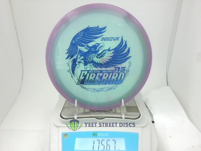 2025 Nate Sexton Proto Glow Halo Champion Firebird - Innova 175.67g