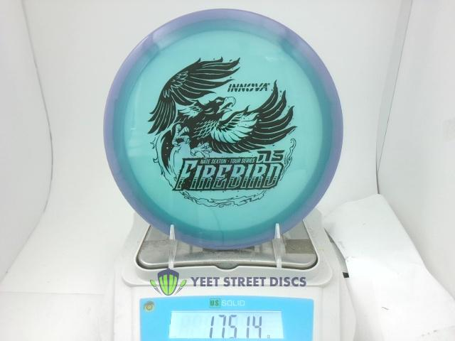 2025 Nate Sexton Proto Glow Halo Champion Firebird - Innova 175.14g