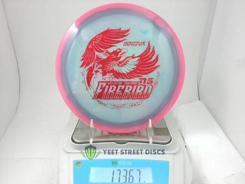 2025 Nate Sexton Proto Glow Halo Champion Firebird - Innova 173.67g
